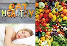 Eat Healthy, Sleep Peacefully